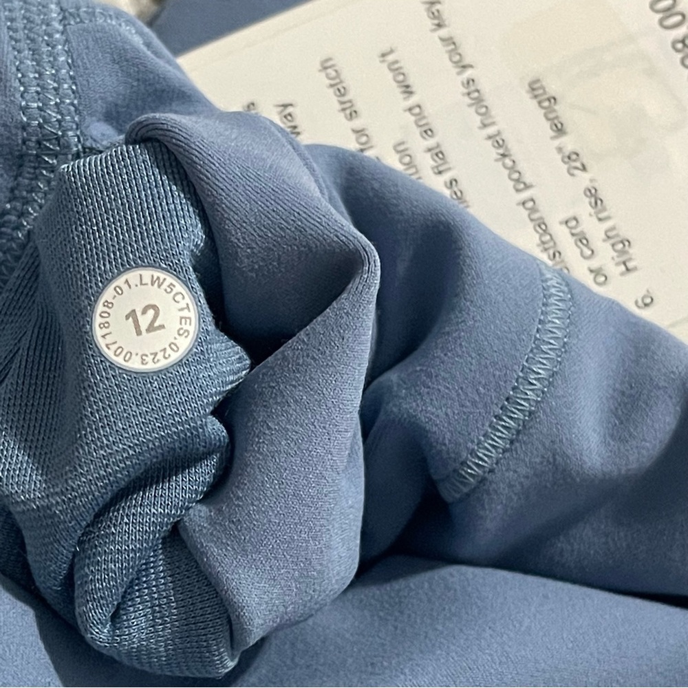 NWT Lululemon Align HR Pant 28” In Utility Blue - Picture 6 of 7